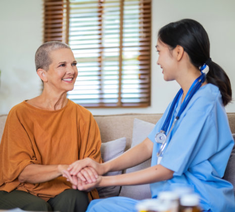 Silver Caregivers companion care caregiver with a senior in Cooper City, Florida